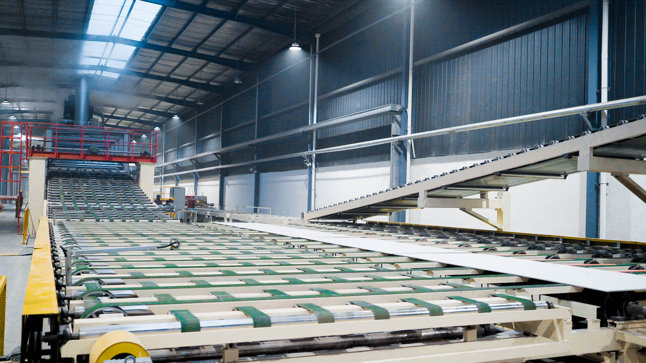 Oman：25 million m2 per year gypsum board production line - Showcase - 1