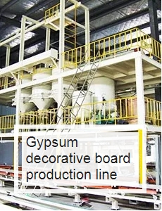 Gypsum Decorative board Production Line